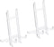 PATIKIL 9" Acrylic Decorative Plate Stand Holder, 2 Pack Table Use Picture Easel Frame Holder for Displaying Photos, Card, Canvases, Clear...