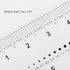 Film Flexible Ruler 6 Inch 1mm Scale PET Plastic Covered Folding Straight Ruler Calibration Soft Ruler Measuring Tool for Factory, Transparent...