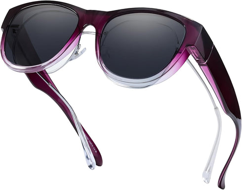 Fit Over Glasses Sunglasses for Women Trendy Polarized UV Protection Sun Glasses for Driving...