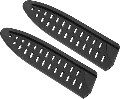 PATIKIL PP Safety Knife Cover Sleeves for 6" Chef Knife, 2 Pack Knives Edge Guard Blade Protector Universal Knife Sheath Portable for Kitchen, Bla...