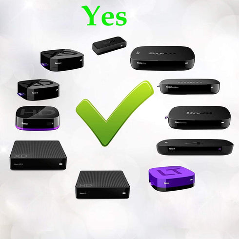 Universal Remote for Roku Boxes & TVs - Supports TCL, Sanyo, LG, RCA, Philips, HITACHI, ONN, Insignia, Hisense, Sharp, JVC - Roku 1/2/3/4 HD LT XS...