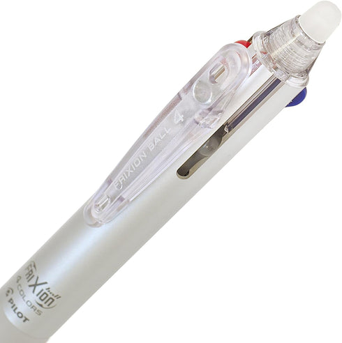 Pilot FriXion Ball 4, Erasable Ballpoint Pen, 4 Color Gel Ink Multi-Pen, 0.38mm, Gradient purple (LKFB-80UF-GRPU)...