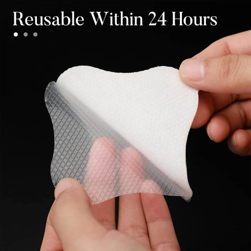 40 Pieces Soothing Gel Pads Hydrogel Reusable Nipple Pads Breastfeeding Essentials Nursing Pads Breast Pads Cooling Relief for Moms Sore Nipples f...