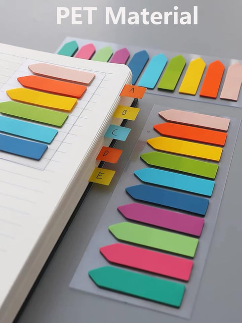 ELII 3600pcs Book Tabs,Writable Translucent Tabs for Annotating Books,Transparent Sticky Notes Page Markers for Notebooks, Writable and Reposition...