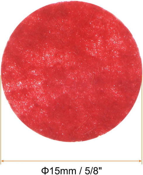 HARFINGTON 600pcs Round Felt Circles, 15mm 5/8" Pre Cut Felt Craft Pads Non-Woven Mini Felt Fabric Circles for DIY Sewing Handcraft Cut Projects C...