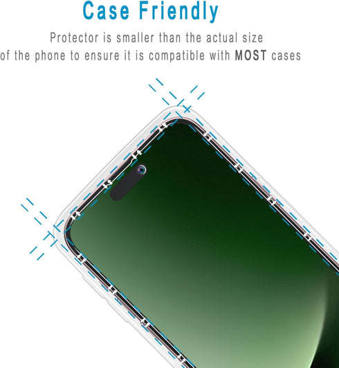 (2 Pack) Privacy Screen Protector Designed for iPhone 15 Plus Anti-Spy Tempered Glass 6.7-inch, Anti Scratch, Bubble Free...