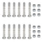 (12 Set of) 51001500 5/16" Snow Blower Shear Bolts & Nuts Compatible with Ariens ST1032 ST1028 ST824 ST828 Snow Thrower Auger, Replaces 510015, AM...