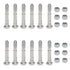 (12 Set of) 51001500 5/16" Snow Blower Shear Bolts & Nuts Compatible with Ariens ST1032 ST1028 ST824 ST828 Snow Thrower Auger, Replaces 510015, AM...