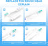 4/8/16 Pcs Electric Toothbrush Replacement Heads Sensitive Dual Clean Rotating Sets Fit for Braun Oral B Cross Action Power 4732 3733 4734 (16)...