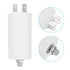PATIKIL 10uf CBB60 Run Capacitor,5Pcs AC 250V 4 Pins 50/60Hz Cylinder Bottom with M8 Screw for Washing Machine,Cleaning Machine Pump Motor Star...