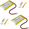 (2 Pack) 403048 Battery 403048 Lipo Battery 3.7v 800mAh Compatible for Multiple Device 403048 Replacement Batteries with PH 2.54 & PH 2.0 JST Conn...