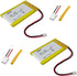 (2 Pack) 403048 Battery 403048 Lipo Battery 3.7v 800mAh Compatible for Multiple Device 403048 Replacement Batteries with PH 2.54 & PH 2.0 JST Conn...