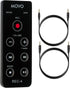 Movo REC-4 Wired Remote Control for Zoom H2n, H4n Pro, H5 and H6 Portable Digital Handy Recorders - Also Compatible with Sony M10, D50, D100...