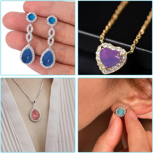 2 Pack Resin Molds Jewelry, findTop Jewelry Molds for Resin Casting, Silicone Molds for Epoxy Resin for Pendant, Earrings, Necklace, Keychains...