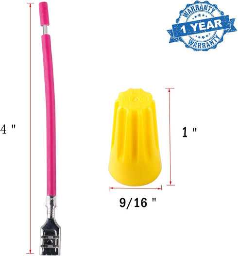 279457 Dryer Heating Element Connecting Wire Kit Replacement Compatible with Whirlpool Replace AP3134638 PS334206 279457