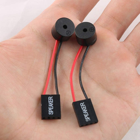 E-outstanding PC Motherboard Buzzer 4PCS BIOS Alarm Beeper Computer Case Speaker for Award/AMI/POENIX BIOS Internal Code Beep Speaker...