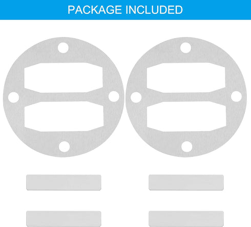 PATIKIL Central Pneumatic Compressor Parts, 2 Sets Replace Freight Air Compressor Head Gasket Kit Reed Valve Replacement...