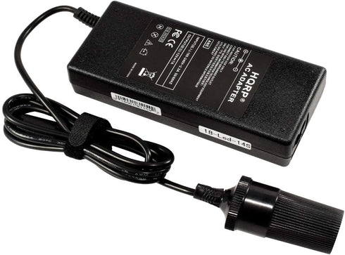 HQRP Powerful 84W Car Charger Converter 120V AC to 12V DC Adapter Power Supply Cord Compatible with Engel Portable Refrigerator-Freezer Model MD14...