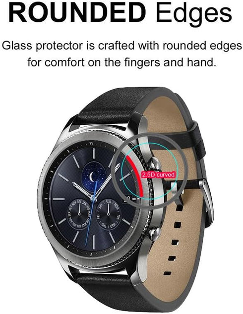 Supershieldz (3 Pack) Designed for Michael Kors Gen 6 Bradshaw and Michael Kors Access Grayson (Gen 2) Smartwatch Tempered Glass Screen Protector,...