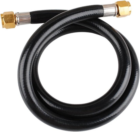 Wadoy RV Propane Hose Connector Assembly 3 Foot - 3/8" Female Flare x 3/8" Female Flare Quick Connect Hose 59913 (Total length 3.28ft)...
