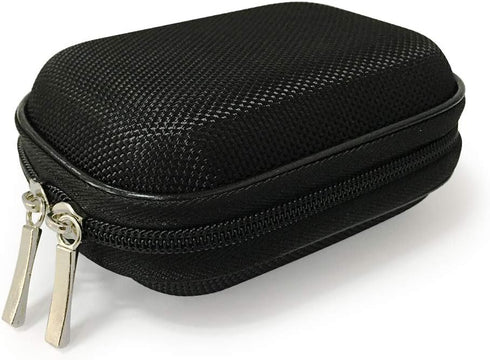 Earphone Case Portable Oxford Bag Holder with Two-Way Zipper for IEM, Earmold, Hearing Protector and Most Earphones...