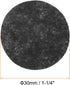 HARFINGTON 200pcs Round Felt Circles, 30mm 1-1/4" Pre Cut Felt Craft Pads Non-Woven Mini Felt Fabric Circles for DIY Sewing Handcraft Cut Projects...