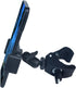 Phone Holder with Clamp for Golf Cart Universal Phone Mount Holder for Bicycle, Wheelchair, Stroller Mic Stand Phone Holder...