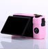 G7X Camera Silicone Case Ultra-Thin Lightweight Rubber Soft Bag Cover for Canon PowerShot G7X Mark III + Microfiber Cloth (Pink)...