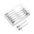 20pcs 17Gauge Stainless Steel Dispensing Needles, 1" All Metal Glue Needle Tube Blunt Tips Luer Lock for Thick Liquids, Ink, Glue, Lab Use...