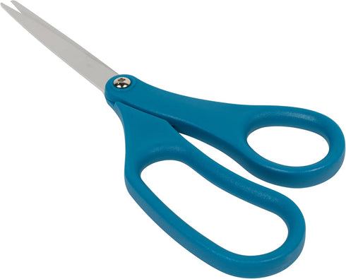 Fiskars Simply 8 inch Stainless Steel Scissors - General Purpose Cutting for Home, Office, and Arts & Crafts - Blue...