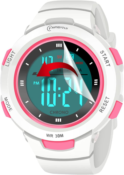 CakCity Kids Watches Digital Sport Watches for Girls Outdoor Waterproof Watches with Alarm Stopwatch Leisure Child Wrist Watch Ages 5-10...