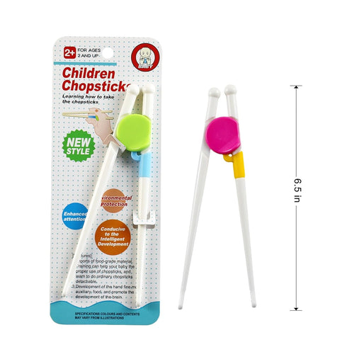 Kids Chopsticks Training, 4 Pairs Easy to Use Learning Chopsticks for Toddlers...