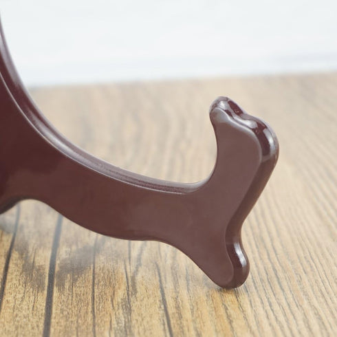 Artliving 7 inch wood-like Easels Plate Stand Holder Display Stands -Set of 4...