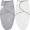 Biloban Baby Swaddles 0-3 Months for Girls, Baby Swaddle, Newborn Swaddle, Cotton Swaddle Blanket, Newborn Essentials, Grey & White, 2 Pack...