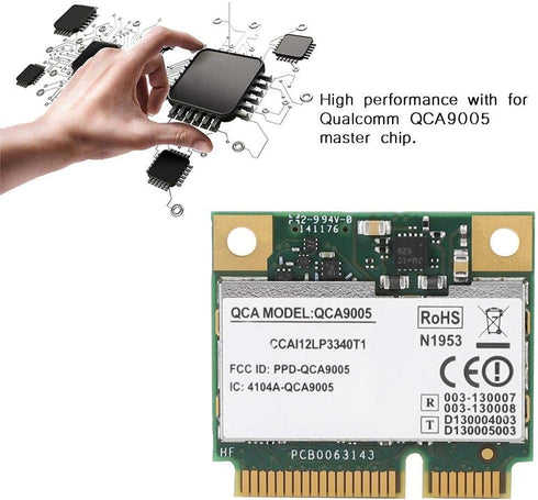 Network Card for 6430u E5440 E7440 QCA9005 802.11AD Bluetooth 4.0 Wigig 7Gbps Network Card for 6430u E5440 E7440...