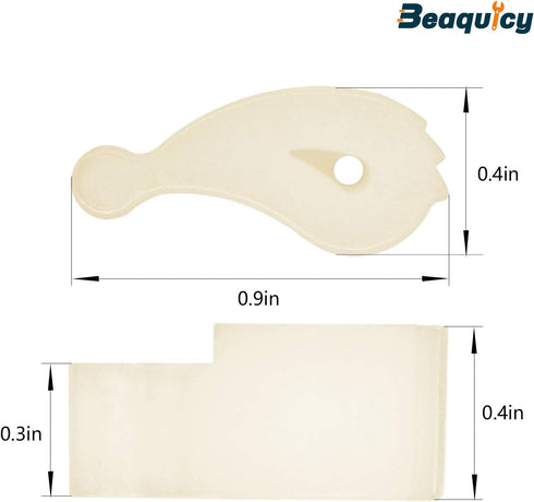 80040 Washer Agitator Dogs Kit by Beaquicy - Replacement for Whirlpool Ken-More Washing Machine (48-Pack)