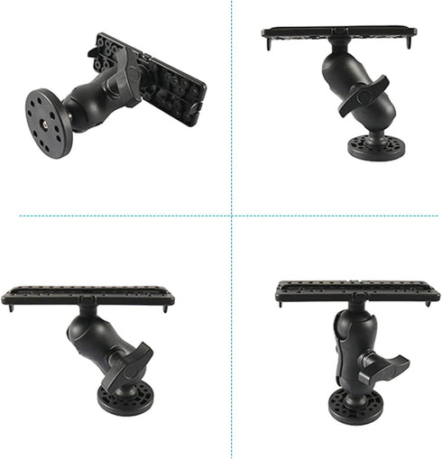 Fish Finder Mount Base, Universal 360 Degree Swivel Fishfinder Mounting Plate...