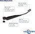 Rear Wiper Arm Blade Set for Dodge Grand Caravan Chrysler Town and Country 2008-2010 Rear Windshield Wiper Arm Blade Assembly 68078306AA...