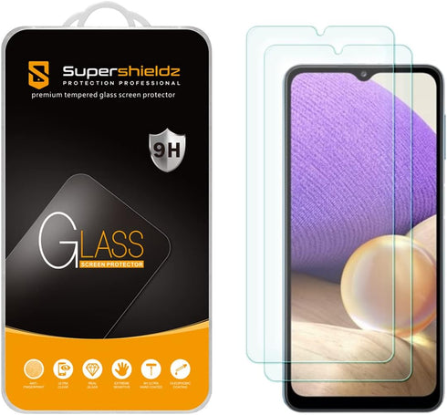 Supershieldz (2 Pack) Designed for Samsung Galaxy A33 5G Tempered Glass Screen Protector, Anti Scratch, Bubble Free......