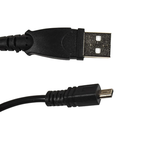 HQRP USB Data Transfer Cable Compatible with Sony Cyber-Shot DSC-W630 DSC-W650 DSC-W670 DSC-W690 DSC-W710 DSC-W730 DSC-S650 DSC-S700 DSC-S730 DSC-...