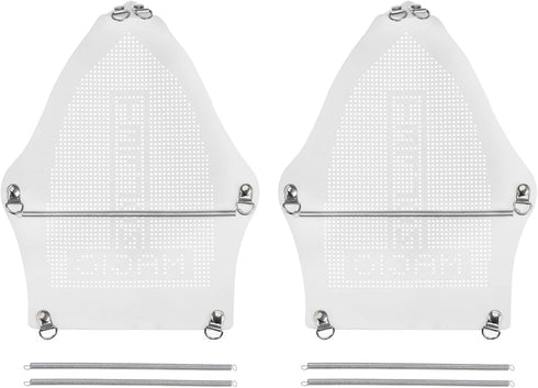 2pcs Iron Cover Non Stick Iron Shoe PTFE Electric Iron Assistant Tool Iron Sole Plate Accessory Ironing Protector Fits Smaller Than 220mm(Length) ...