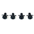 Wall Mount Screws Compatible with Roku 32R2A5R - 32 Inch Select HD Series TV - Complete Wall Mounting Bolt Set (Pack of 4)...