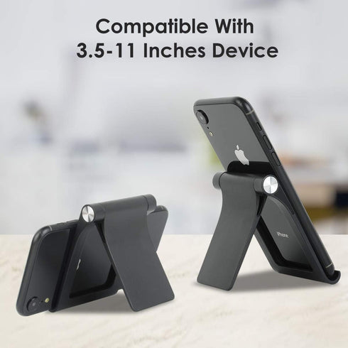 Cell Phone Stand Holder Multi-Angle Adjustable Phone Desk Stand Tablet Holder for iPhone 16 15 14 13 12 11 Pro Max XS XR 8 Plus 6 7 Samsung Galaxy...