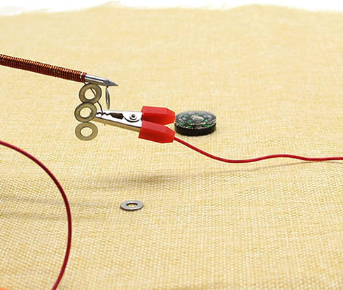 E-outstanding 1 Set Physics Experiment Homemade Electromagnet experiment DIY kit for Physical and Science project...