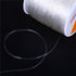 CCINEE 1mm Elastic Stretch Transparent String Cord for Jewelry Making Bracelet Beading Thread 100m/Roll...