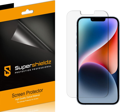 Supershieldz (6 Pack) Designed for iPhone 14 Plus and iPhone 13 Pro Max (6.7 inch) Screen Protector, High Definition Clear Shield (PET)...