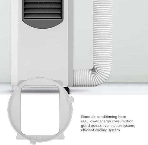 6 inch Portable Air Conditioner Exhaust Hose Coupler Adapter with Adjustable Joints for Midea 1P Mobile Air Conditioner Adapter KY 35, Genericzgra...