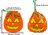 CCINEE 24pcs Drawstring Goody Bags - 12 Styles Halloween Treats Bags for Kids' Trick or Treat Party Favor Supplies...