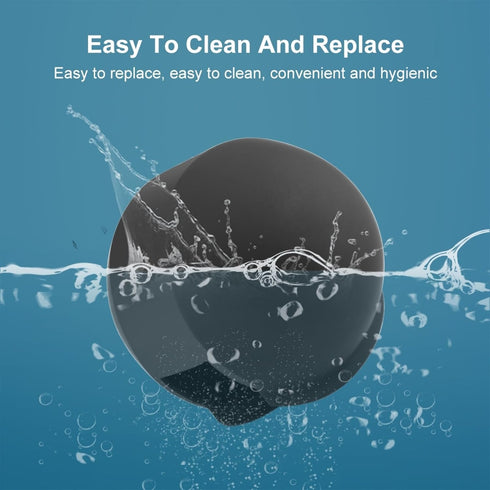 PULUZ Silicone Lens Cover for Insta360 X3 Invisible Dive Housing Case, Protective Lens Cap Flexible Lens Guard Protector Cover for Insta360 X4 Act...