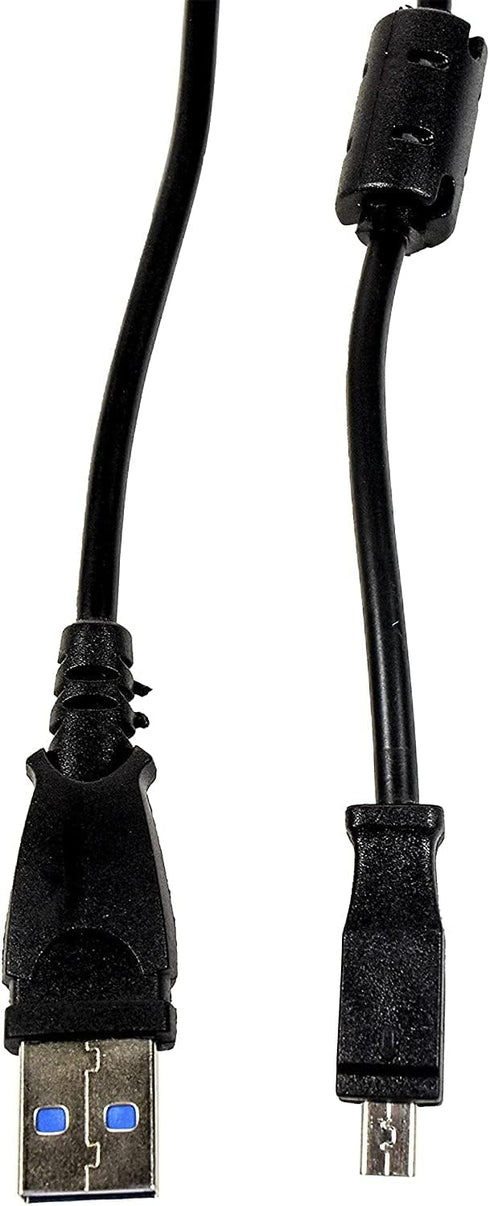 HQRP USB Cable/Cord Compatible with Kodak EASYSHARE C653, C663, C703, C713, C743, C763, C875, C913, CD33, CD40 Digital Camera...